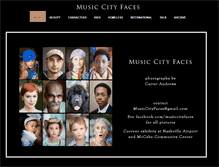Tablet Screenshot of musiccityfaces.com